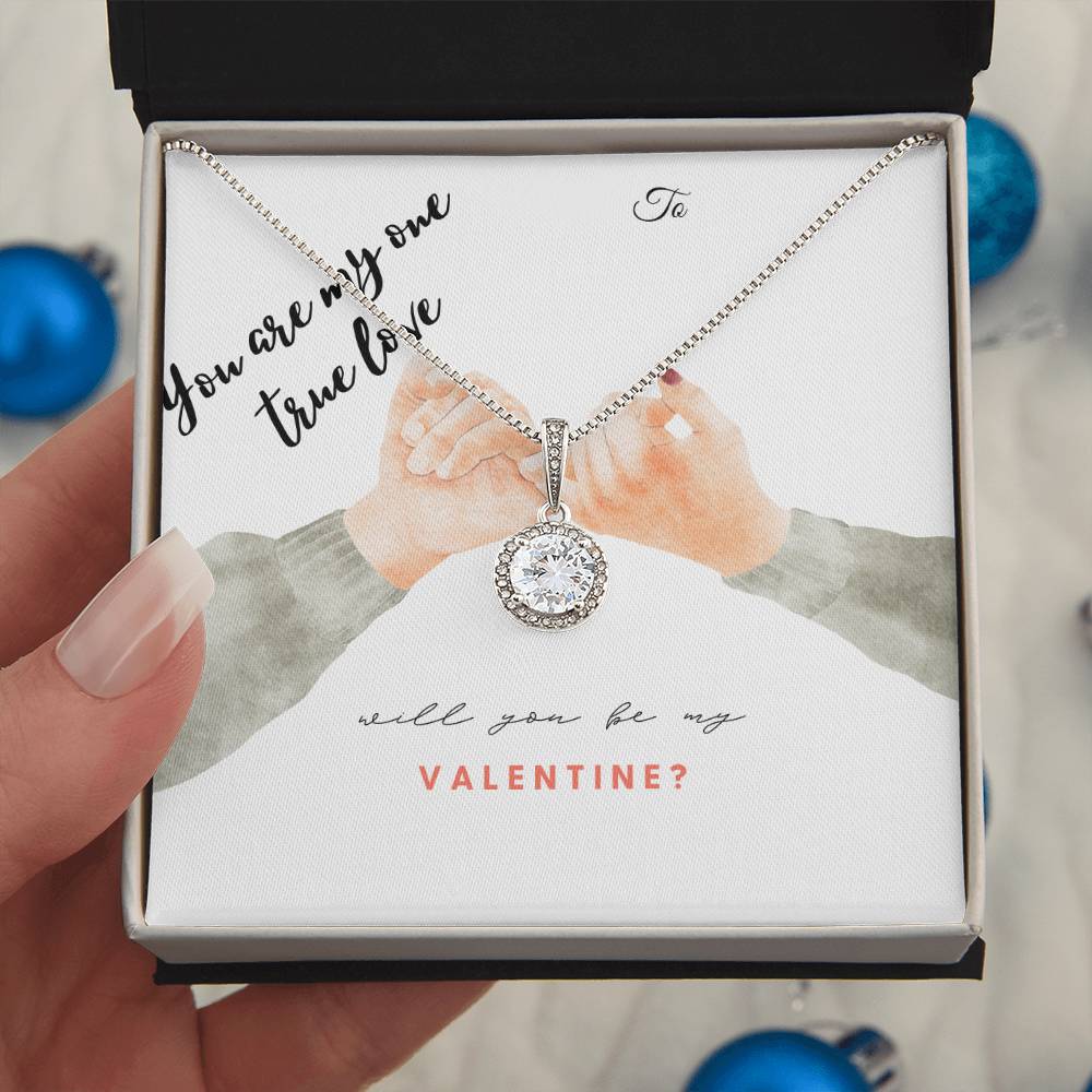 Captivate Her Heart: Eternal Hope Necklace – A Timeless and Dazzling Gift for Every Occasion! Pinky Promise