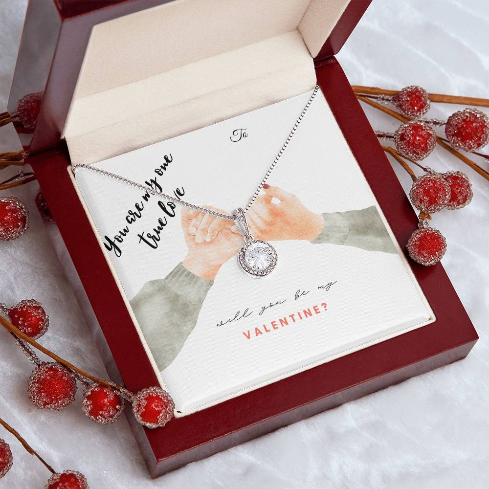 Captivate Her Heart: Eternal Hope Necklace – A Timeless and Dazzling Gift for Every Occasion! Pinky Promise