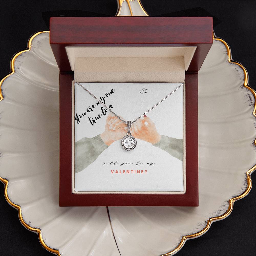 Captivate Her Heart: Eternal Hope Necklace – A Timeless and Dazzling Gift for Every Occasion! Pinky Promise