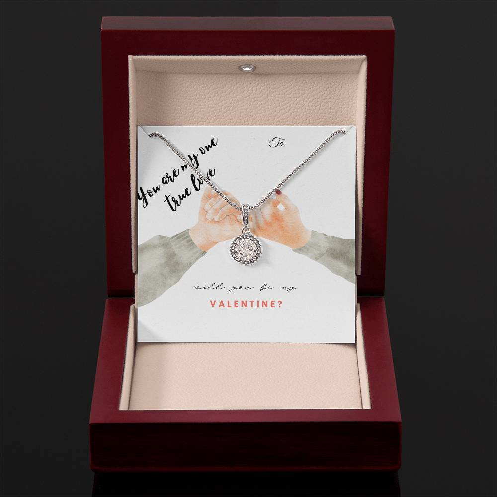 Captivate Her Heart: Eternal Hope Necklace – A Timeless and Dazzling Gift for Every Occasion! Pinky Promise