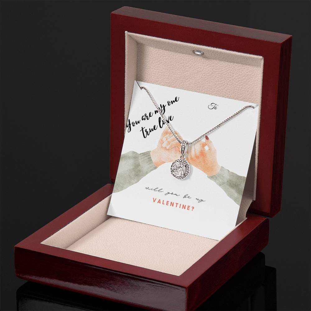 Captivate Her Heart: Eternal Hope Necklace – A Timeless and Dazzling Gift for Every Occasion! Pinky Promise