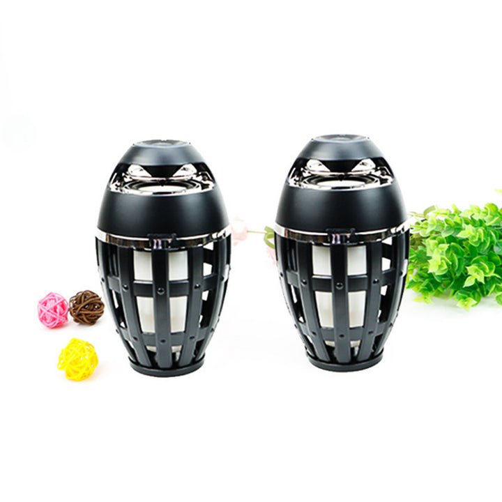 Flight-carrying Flame Bluetooth Speaker Box Home Decoration
