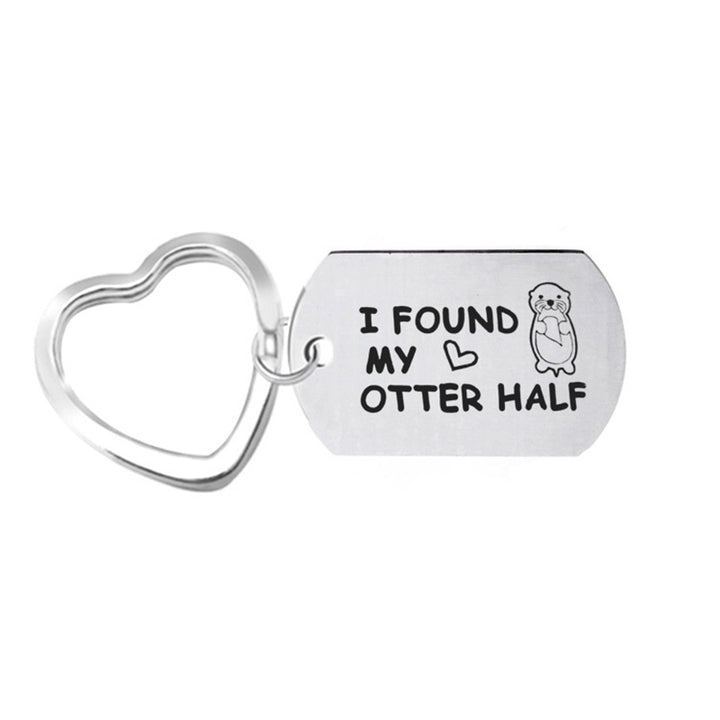 Couple keychain lovers gift