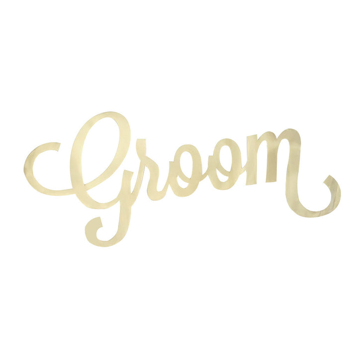 Wooden Wedding Supplies, Chair Back, Groom And Bride Decoration Logo, Wedding Photo Studio Decoration Props