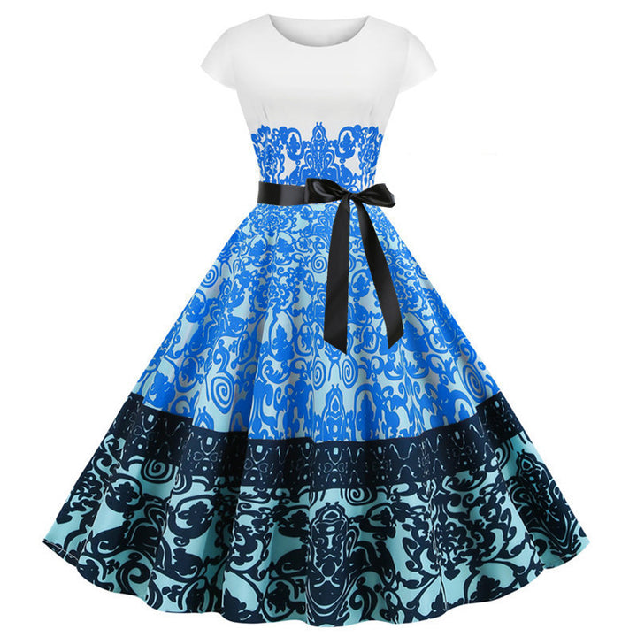 Hepburn style retro dress