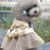 Dog wedding dress