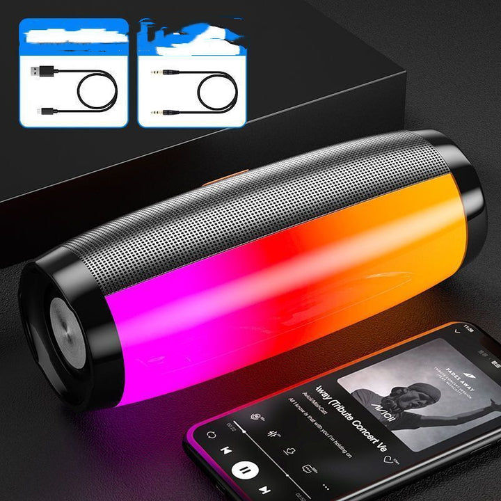 Colorful Lights Bluetooth Speaker High Volume Audio Subwoofer