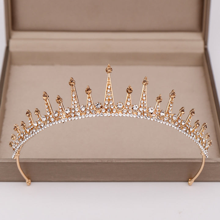 Bridal Crown Baroque Headband Princess Wedding Hair Accessory Headdress
