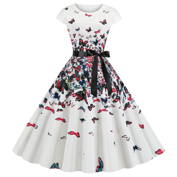 Hepburn style retro dress