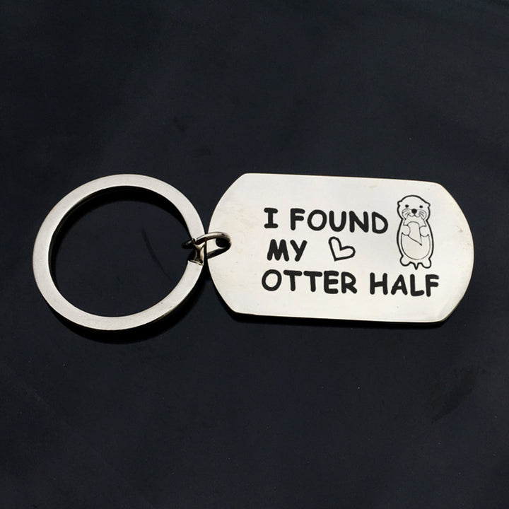 Couple keychain lovers gift