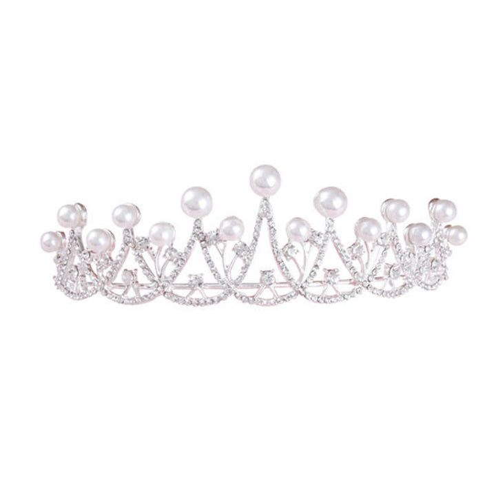 Fashion Pearl Bridal Tiara Crown Wedding Jewelry