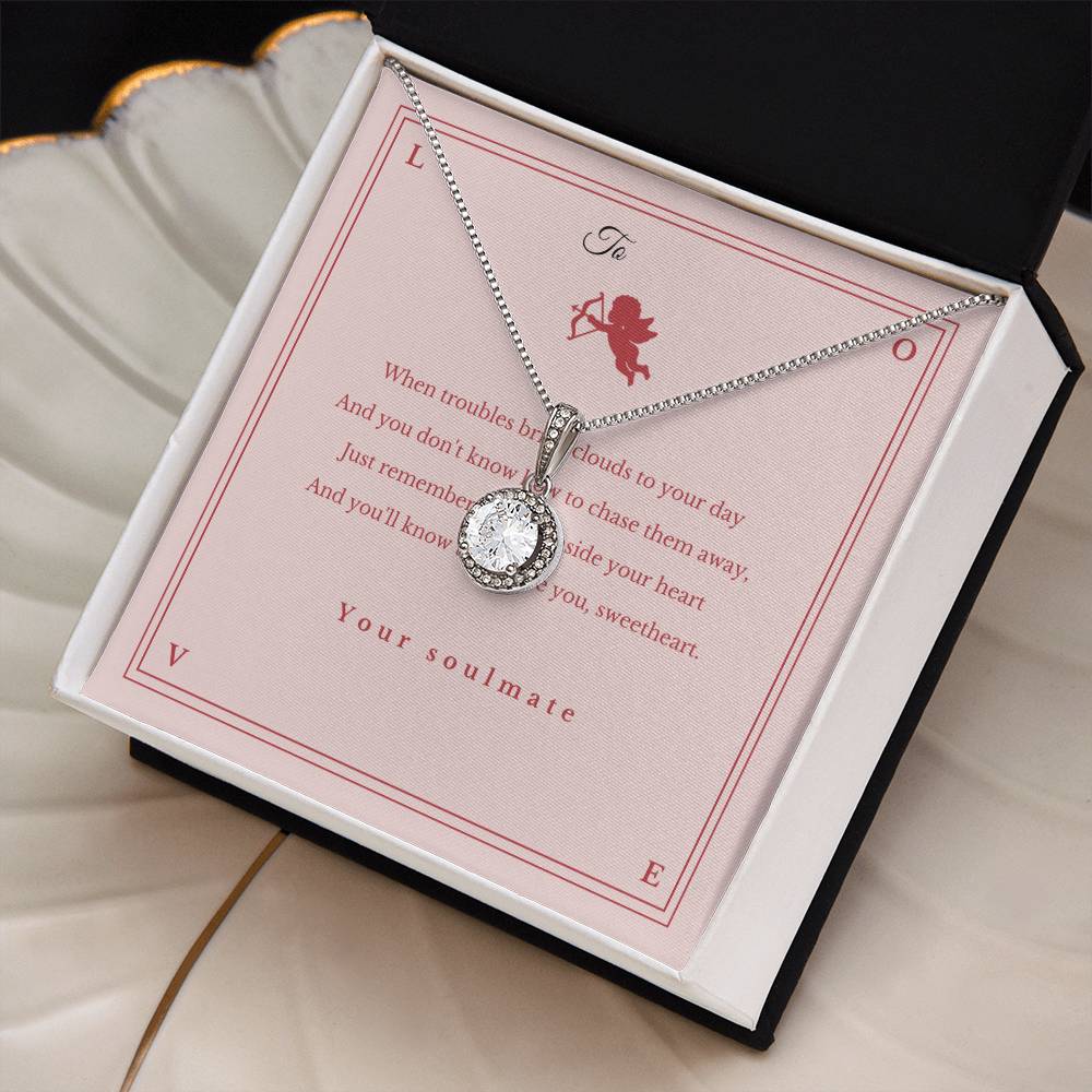 Captivate Her Heart: Eternal Hope Necklace – A Timeless and Dazzling Gift for Every Occasion! Cupid