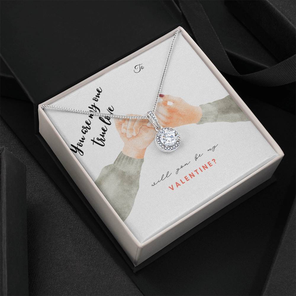 Captivate Her Heart: Eternal Hope Necklace – A Timeless and Dazzling Gift for Every Occasion! Pinky Promise