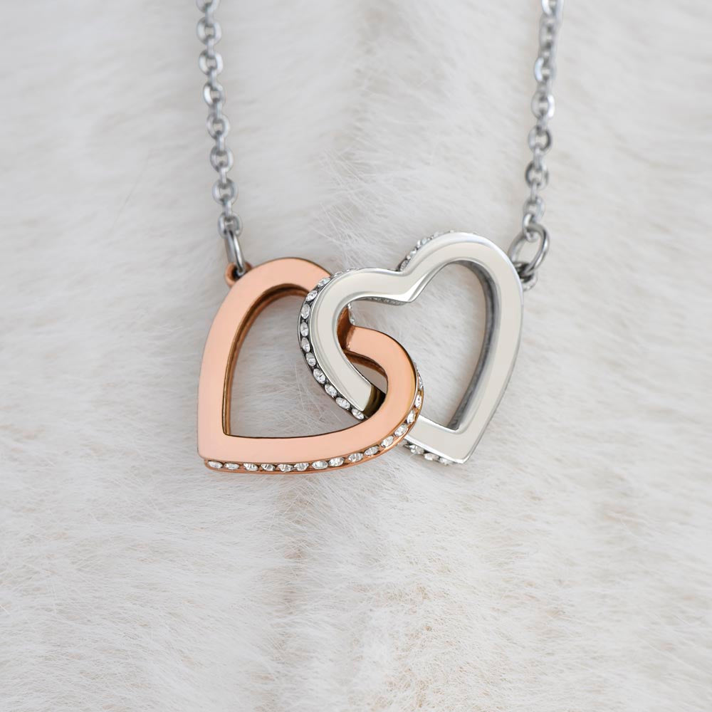 "Interlocking Hearts Necklace: The Perfect Symbol of Your Endless Love"