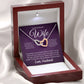 "Interlocking Hearts Necklace: The Perfect Symbol of Your Endless Love"