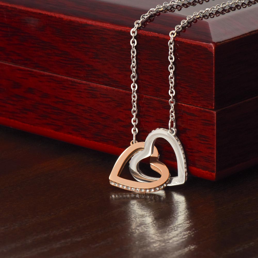 "Interlocking Hearts Necklace: The Perfect Symbol of Your Endless Love"