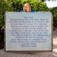 "Love You, Mum" Woven Heirloom Blanket – A Gift from the Heart ❤️