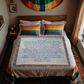 "Love You, Mum" Woven Heirloom Blanket – A Gift from the Heart ❤️