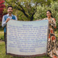 "Love You, Mum" Woven Heirloom Blanket – A Gift from the Heart ❤️