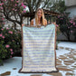 "Love You, Mum" Woven Heirloom Blanket – A Gift from the Heart ❤️