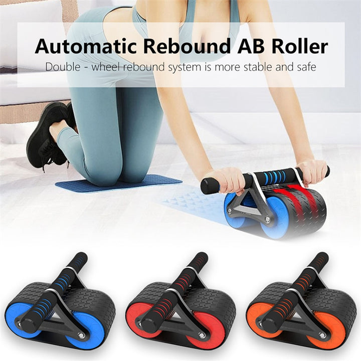 Women & Men Automatic Rebound Ab Wheel Roller