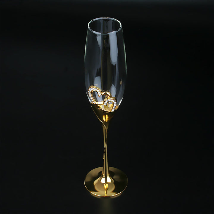 Crystal Wedding Champagne Glasses